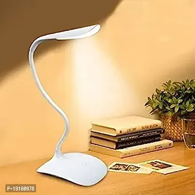 Plastic 3 Colour Mode Rechargeable Led Study/Table/Desk Lamp-thumb0