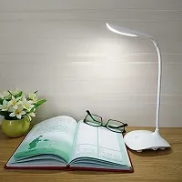 Plastic 3 Colour Mode Rechargeable Led Study/Table/Desk Lamp-thumb1