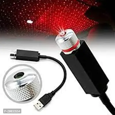 Projector Light for Car Party Home Dj Party Decoration (Red) PACK OF 1-thumb0