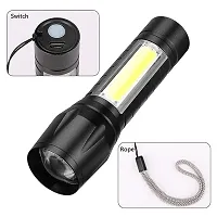 USB Rechargeable Mini Pocket Torch Light PACK OF 1-thumb1