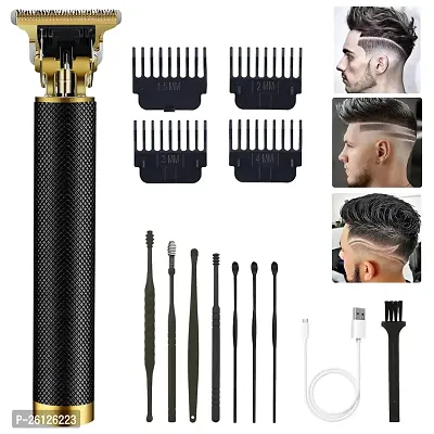Multifunctional Vintage T9 classic Rechargeable Hair Clipper PACK OF 1-thumb2