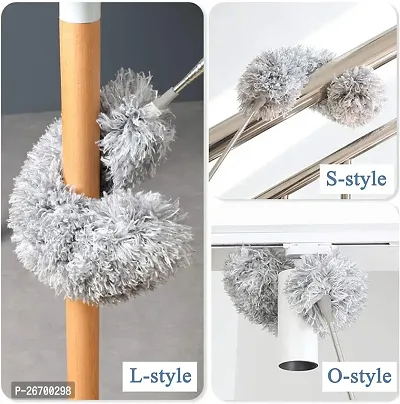 Fan Cleaning Duster with 100 inches Expandable Pole Handle Washable Duster PACK OF 1-thumb2