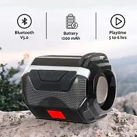 A005 Wireless Bluetooth Stereo Speaker With Carry Strap  HD Sound-thumb3