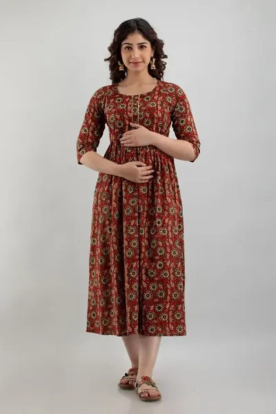 Stylish Fancy Designer Maternity Ethnic Gown For Women