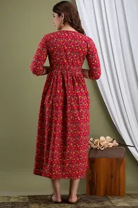 Trendy Cotton Maternity Gown-thumb1