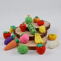 Fruit Eraser for Kids (Pack of 6) (24 Erasers)-thumb1