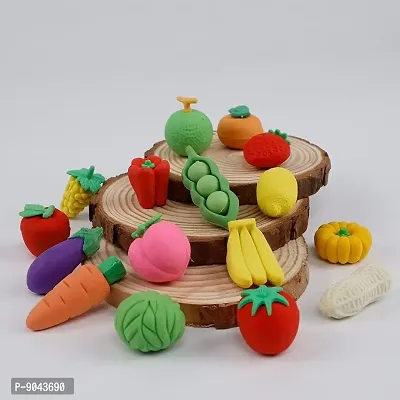 Fruit Eraser for Kids (Pack of 6) (24 Erasers)-thumb2