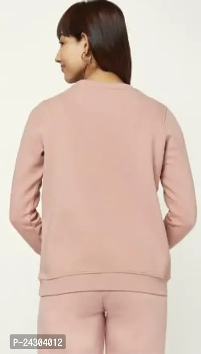 Stylish Fleece Winter Wear Casual Sweatshirt for Women-thumb2