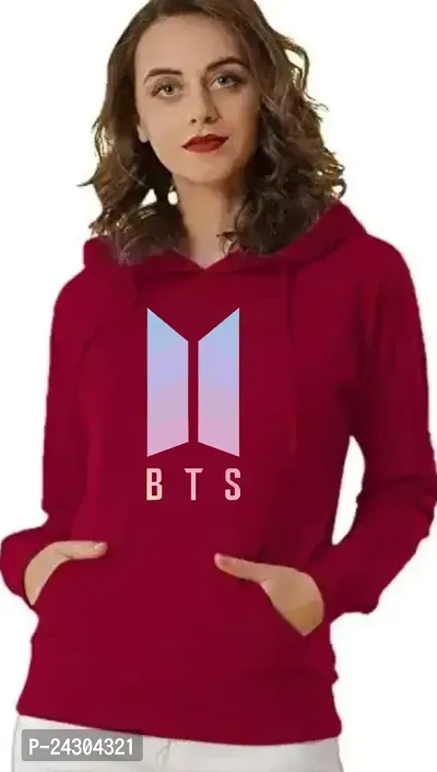 Stylish Women Fleece Hoodie Sweatshirt for winter