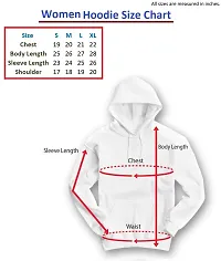 Stylish Women Fleece Hoodie Sweatshirt for winter-thumb2