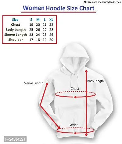 Stylish Women Fleece Hoodie Sweatshirt for winter-thumb3