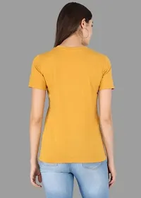 Stylish Women Polycotton Casual Regular Fit T-Shirt-thumb1