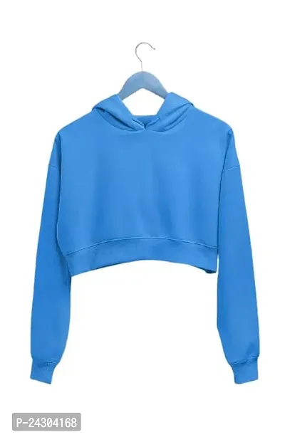 Stylish Women Fleece Hoodie Sweatshirt for winter-thumb0