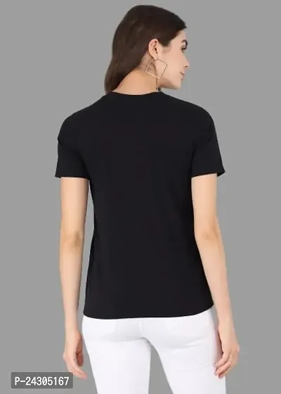 Stylish Women Polycotton Casual Regular Fit T-Shirt-thumb2