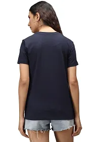 Stylish Women Polycotton Casual Regular Fit T-Shirt-thumb1