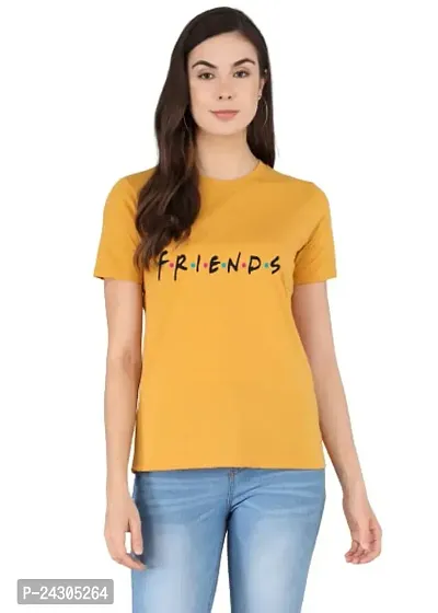 Stylish Women Polycotton Casual Regular Fit T-Shirt