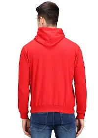 Regular Fit Full Sleeves Hooded Neck Printed Nostalgia Winter Wear Casual Sweatshirt Hoodie for Men-thumb1