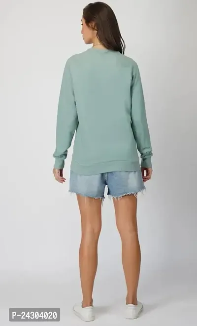Stylish Fleece Winter Wear Casual Sweatshirt for Women-thumb2
