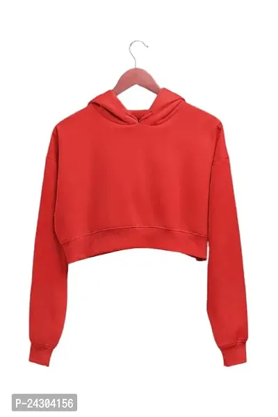 Stylish Women Fleece Hoodie Sweatshirt for winter-thumb0