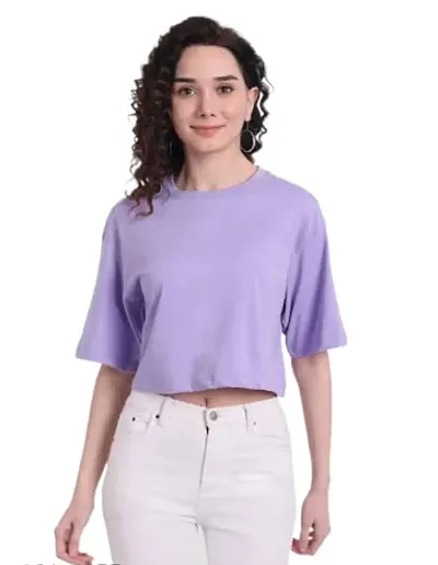 COLOR CAPITAL Oversized Cropped T-Shirt