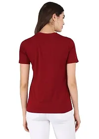 Stylish Women Polycotton Casual Regular Fit T-Shirt-thumb1