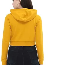 Stylish Women Fleece Hoodie Sweatshirt for winter-thumb1