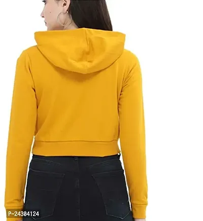 Stylish Women Fleece Hoodie Sweatshirt for winter-thumb2