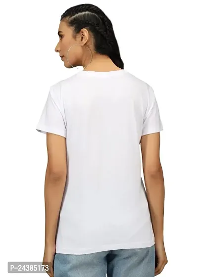 Stylish Women Polycotton Casual Regular Fit T-Shirt-thumb2