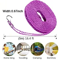 5 Meter Nylon Clothesline Rope (Color May Vary) PACK OF 1-thumb4