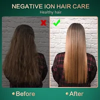 Professional Hair Straightener Tourmaline Ceramic Hair Curler Brush Hair Comb Straighteners Curling Anti-perm Straight Hair Comb Hair Iron Hair Styler Tool (Multi-Colors)) PACK OF 1-thumb2