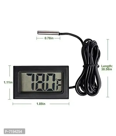 LCD Digital Thermometer Temperature Sensor Detector Thermostat Regulator Controller with 1M Cable Probe pack of 1-thumb2