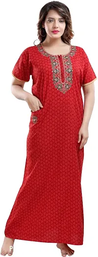 Comfortable Cotton Nighty For Women