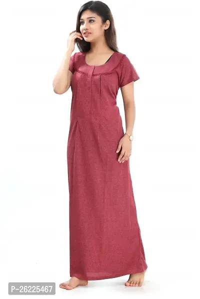 Comfortable Cotton Nighty For Women