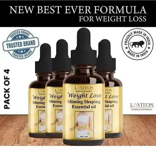 Organic Faster Fat Loss Go Slimming Weight Loss Body Fitness Oil 30 Ml Ayurvedic Massage Products Gold Weight Lose New Herbal Lviton Essential Oils