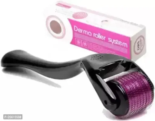Derma Roller 0.5Mm For Hair Beard Growth 0.5 Mm Titanium 540 Micro Needles-thumb0