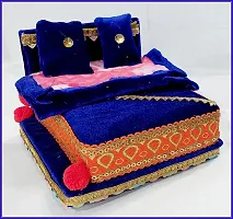 R D Handicraft Thakur ji Singhasan, Laddu Gopal ji Singhasan, Bal Gopal ji Singhasan and Blanket Silk All Purpose Chowki-thumb2