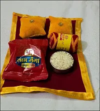 Religious Laddu Gopal Ji Singhasan with Blanket-thumb3