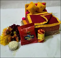 Religious Laddu Gopal Ji Singhasan with Blanket-thumb1