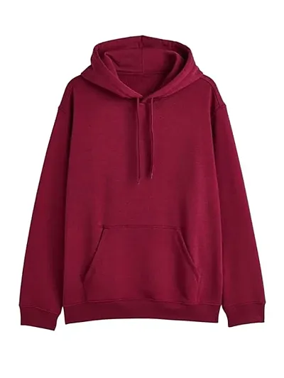 Classic Fleece Solid Hoodie Sweatshirts for Women