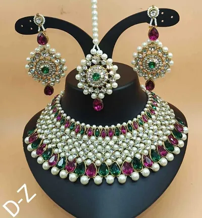 Bridal Special Alloy Kundan Jewellery Set