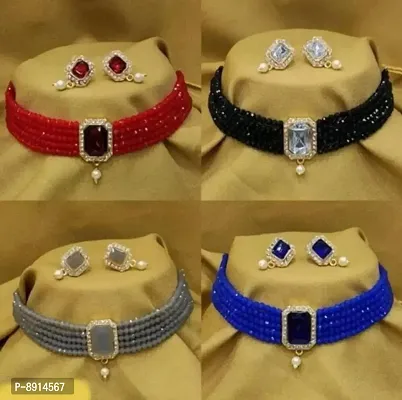 Multicoloured Alloy Jewellery Sets For Women