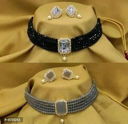 Elegant Alloy Jewellery Sets for Women, Pack of 2