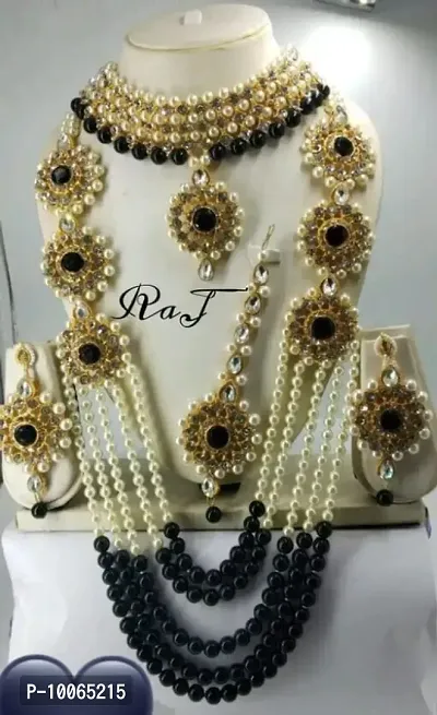 Women Patwa Combo Jewellery Set-thumb0