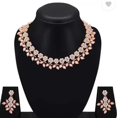 Rose gold artificial jewellery online