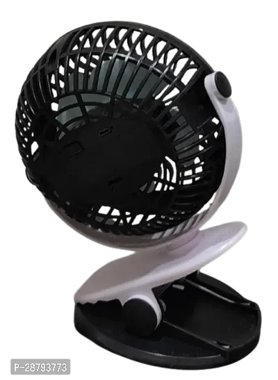 360-Degree Rotate Speed Fan, Portable Rechargeable with USB Charging-thumb2