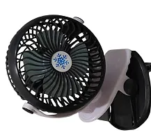 360-Degree Rotate Speed Fan, Portable Rechargeable with USB Charging-thumb3