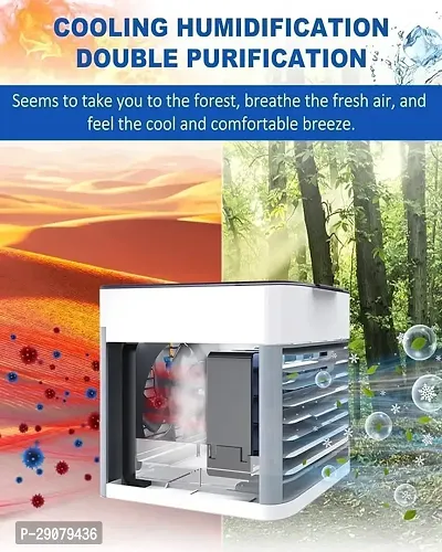 1482 F-FLIPCLIPS  Arctic Air Ultra Pro Evaporative Air Cooler - Portable 4-in-1 Cooling Solution with Humidifier, Air Purifier, and Adjustable Airflow - Effortless Cooling and Enhanced-thumb3