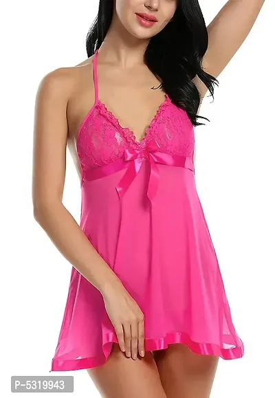 Baby Doll Nightwear for Women-thumb0