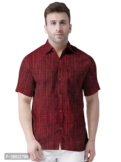 Reliable Khadi Cotton Solid Casual Shirt For Men