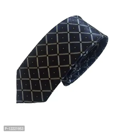 Justin dustin Checkered Tie Blue-thumb0